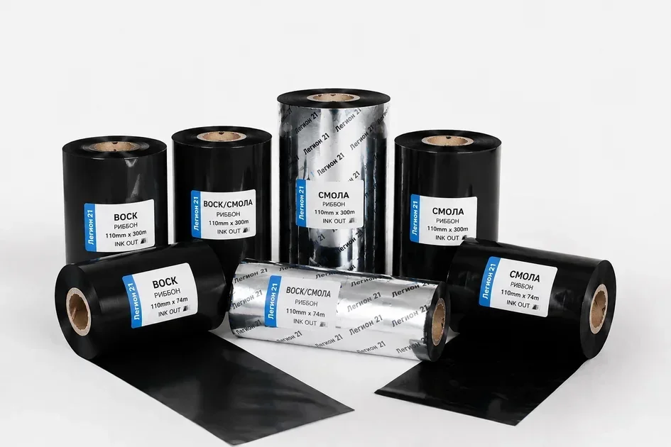 Риббоны Wax, Resin и расходники для термопечати в Алматы и по Казахстану
